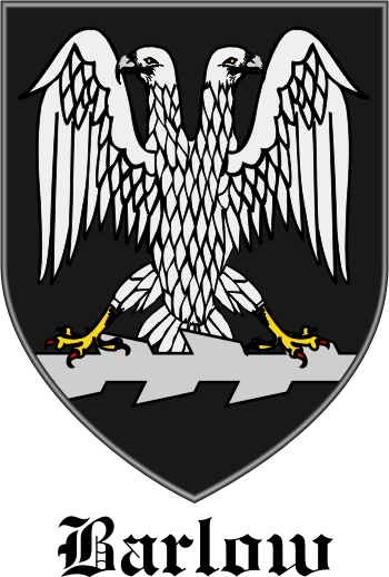 Barlow family crest Barlow family crest
