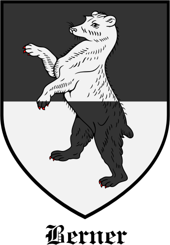 BERNER family crest