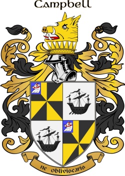 McCamphill family crest McCamphill family crest
