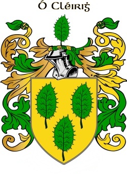 CLEARY family crest