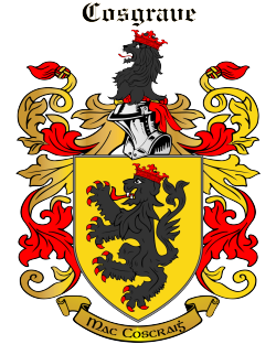 Cosgrave family crest Cosgrave family crest