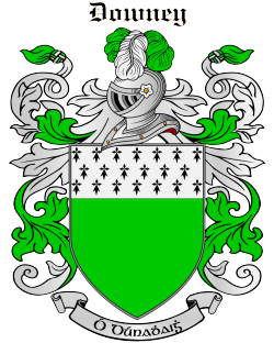 Downey family crest