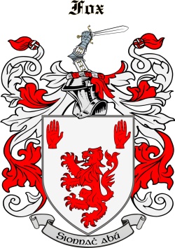 FOXX family crest FOXX family crest