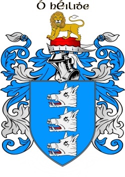 Haly family crest