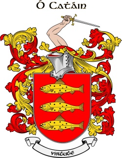 Ocain family crest