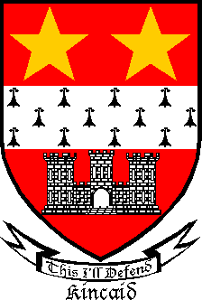 KINCAID family crest