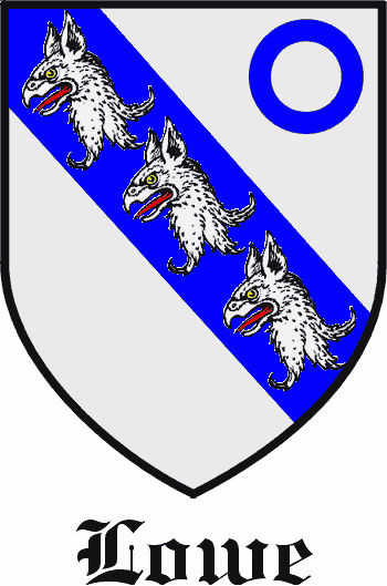 LOWE family crest