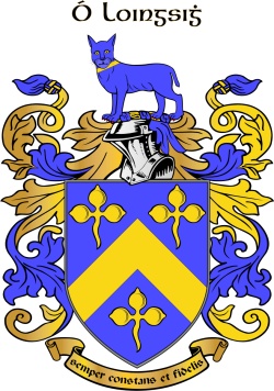 LINCH family crest LINCH family crest