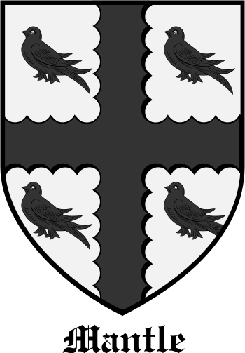 Mantle family crest