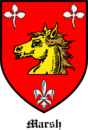 Mersh family crest