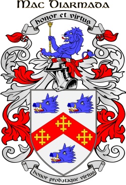 MCDERMOT family crest MCDERMOT family crest