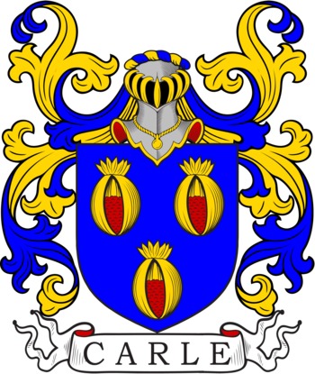 CARLE family crest