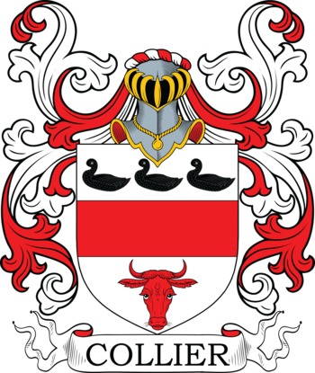 Collier family crest Collier family crest