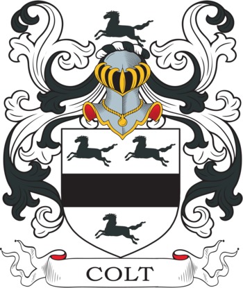 Colt family crest