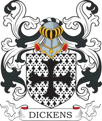 Dickens family crest