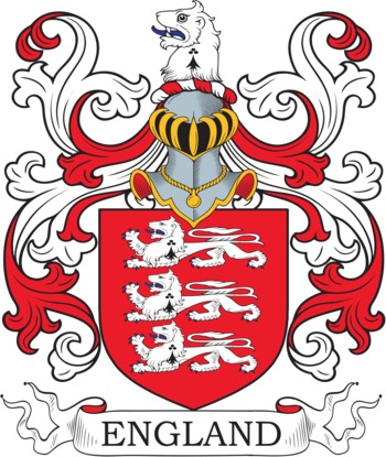 ENGLAND family crest