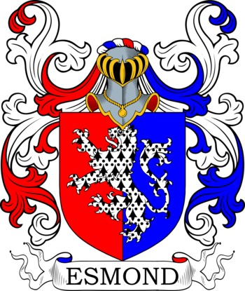 ESMOND family crest