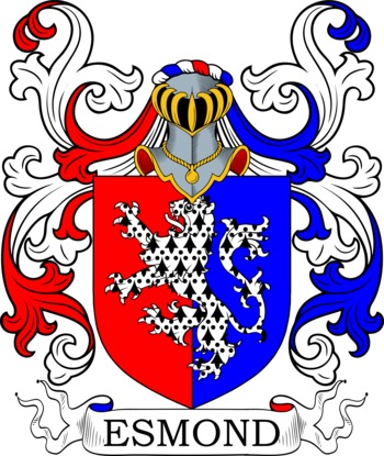 ESMOND family crest