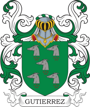 Gutierrez family crest