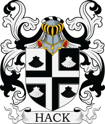 Hack family crest