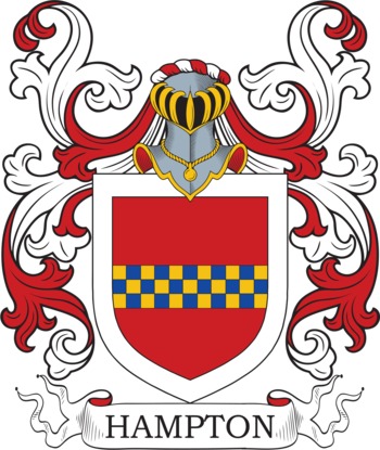 HAMPTON family crest