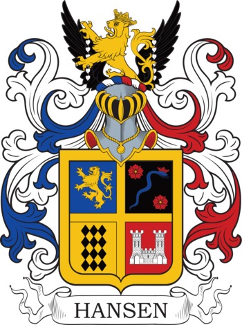 Hansen family crest