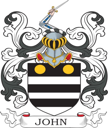 JOHN family crest