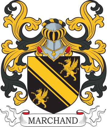 Marchand family crest