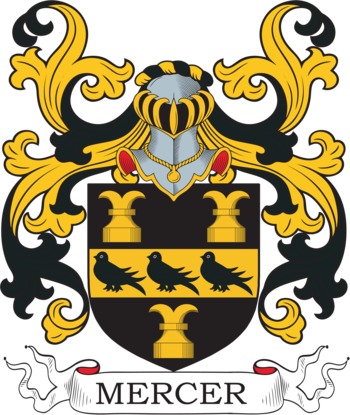 Mercer family crest