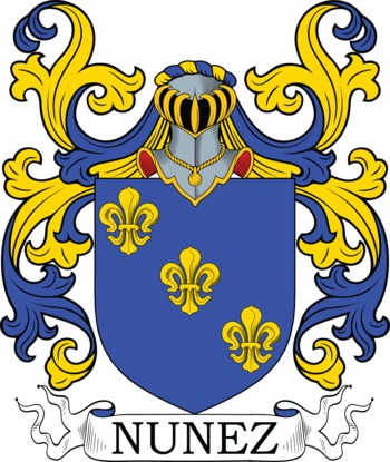 NUNEZ family crest