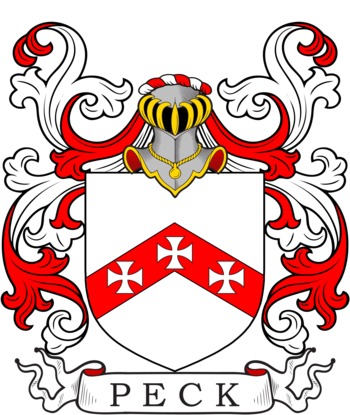 Peeke family crest