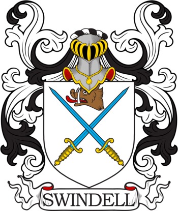 Swindell family crest