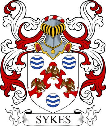 Sykes family crest