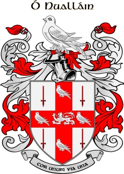 NOWLAND family crest NOWLAND family crest