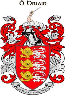 Brien family crest Brien family crest