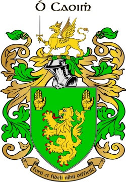 Keefe family crest Keefe family crest