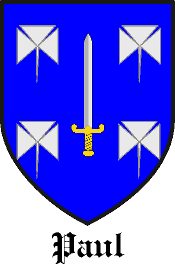 Paul family crest