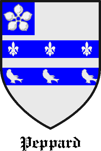 PEPPARD family crest