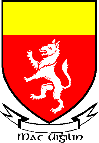 McQuillan family crest McQuillan family crest