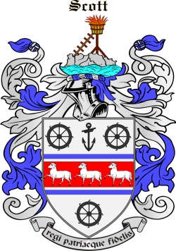 Scutt family crest