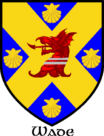 Wade family crest